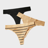 Cómodas tangas de cintura baja (paquete de 3)