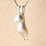 Collar Gatito Juguetón Plata de Ley 925