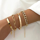 Set de 4 pulseras Deja