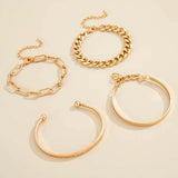 Set de 4 pulseras Deja