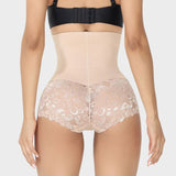 Faja moldeadora con cintura ultra alta y encaje