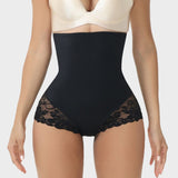 Faja moldeadora con cintura ultra alta y encaje