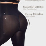 Pantalones cortos moldeadores sin costuras, de cintura alta y con efecto lifting