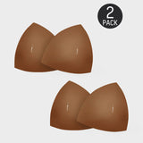 Insertos adhesivos invisibles de doble cara (2 pares)