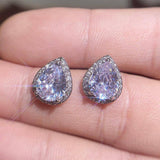 Pendientes en forma de pera Aria