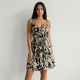Camila Vestido Floral Cruzado