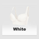 Yack Saint® Sujetador de cobertura total con espalda alisadora – Blanco